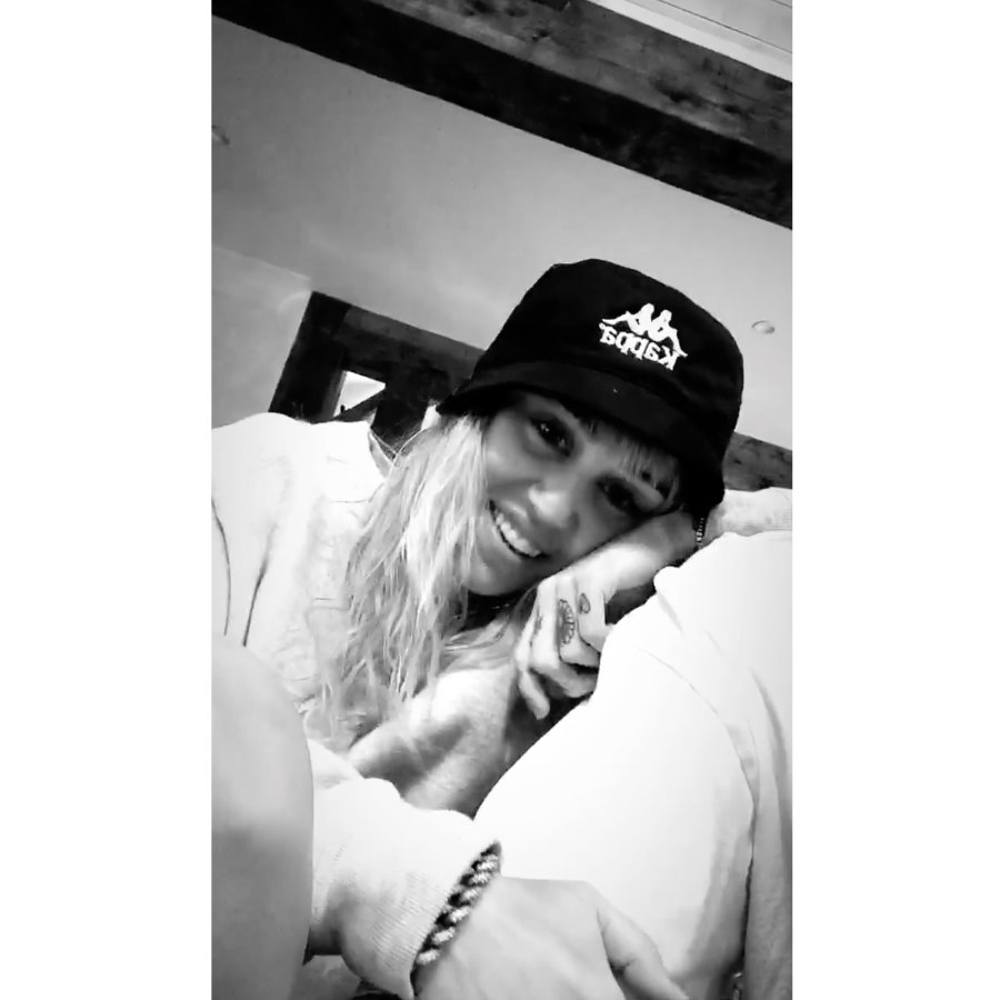 Miley Cyrus and Cody Simpson Spend Quality Time With Her Sister Noah and Mom Tish