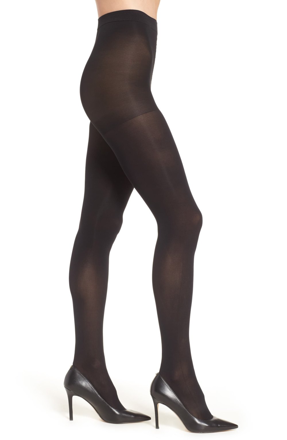Opaque Control Top Tights black