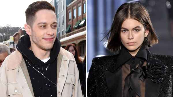 Pete Davidson and Kaia Geber Enjoy a Night Out