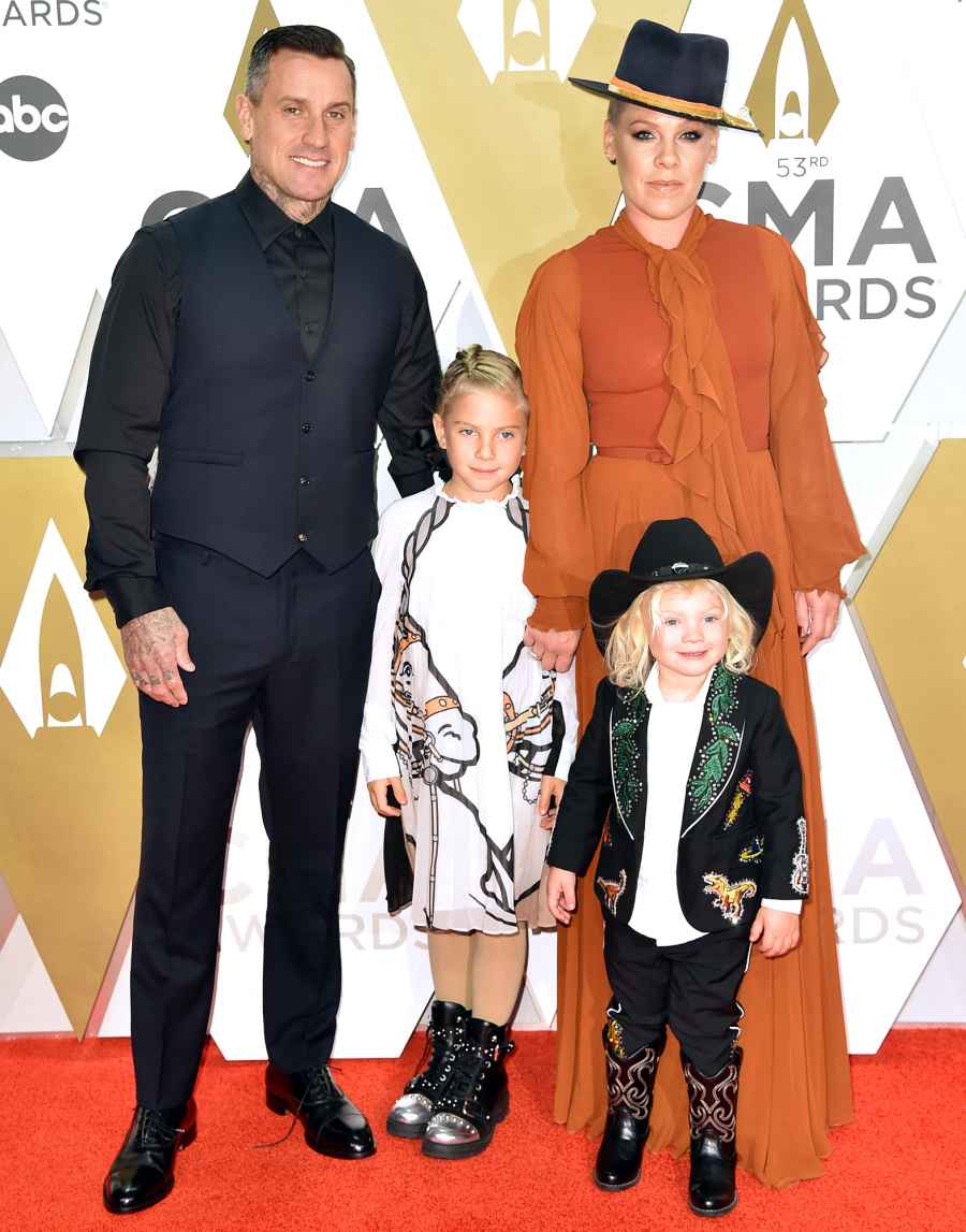 Pink Announces Music Break at CMA Awards 2019 With Carey Hart, Kids ...