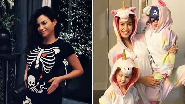 Pregnant Celebs Dressing Up Baby Bumps for Halloween 2019