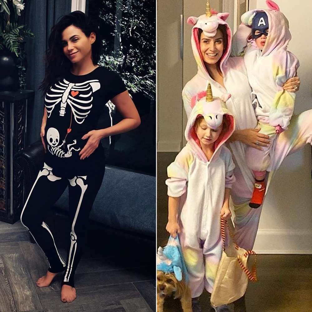 Pregnant Celebs Dressing Up Baby Bumps for Halloween 2019