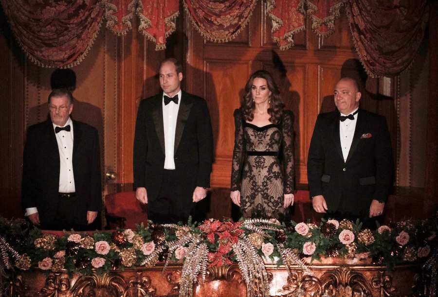 Prince William and Duchess Kate Dress to the Nines for Royal Variety Performance