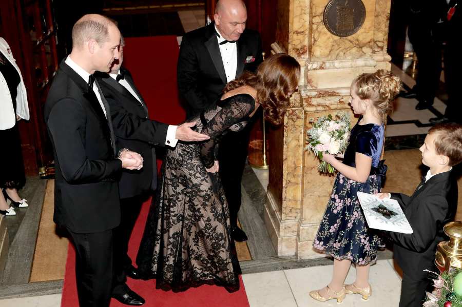 Prince William and Duchess Kate Dress to the Nines for Royal Variety Performance
