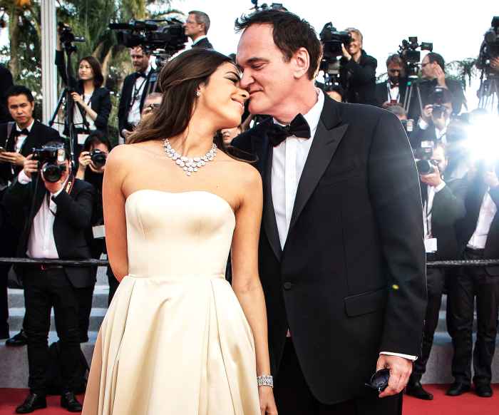 Quentin-Tarantino-Baby-With-Wife-Daniella-Pick