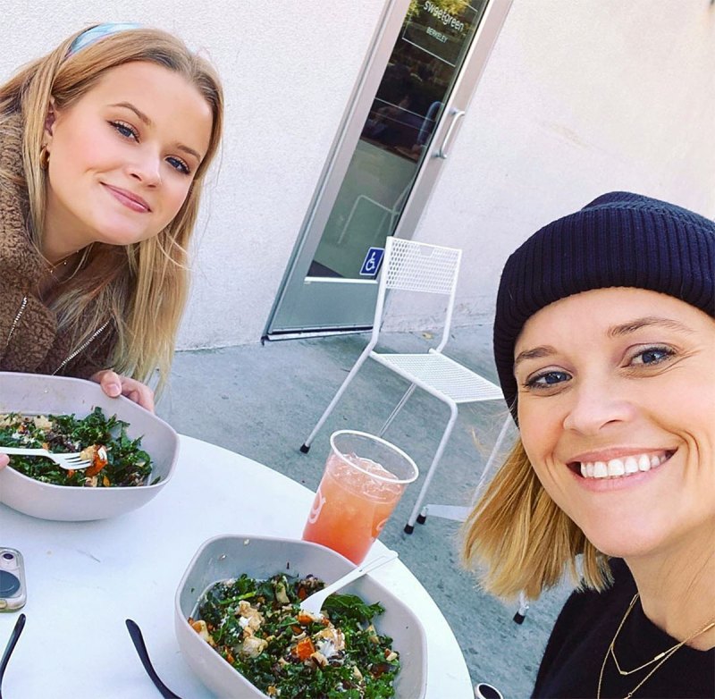 Reese Witherspoon Ava Phillippe Twinning Instagram