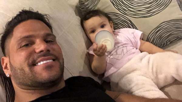 Ronnie Ortiz-Magro and Daughter