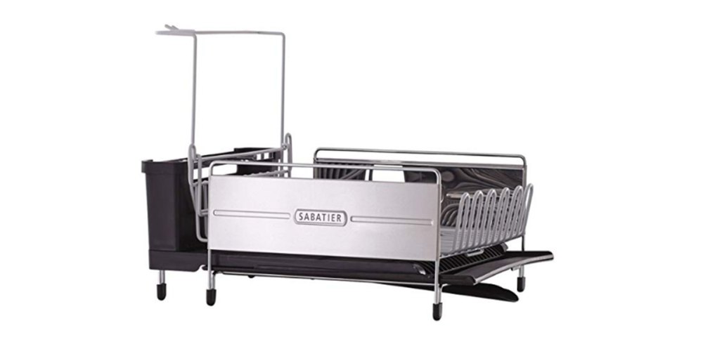 Sabatier 5199813 Expandable Stainless Steel Dish Rack