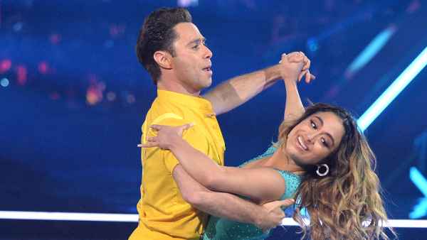 Sasha Farber and Ally Brooke Dancing With The Stars DWTS