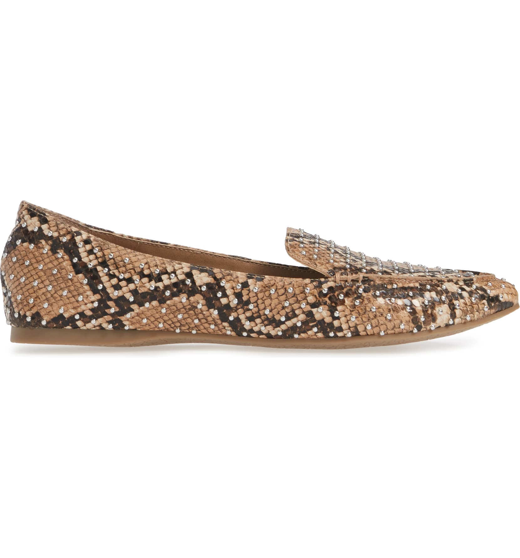 Buy > steve madden feather studded loafer > in stock
