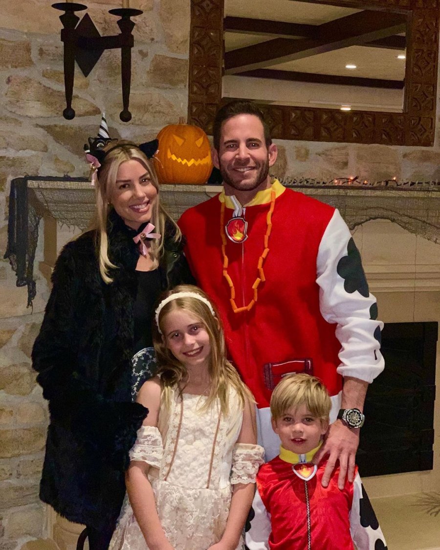 Heather Rae Young Tarek El Moussa Christina Anstead on Coparenting Happy Halloween