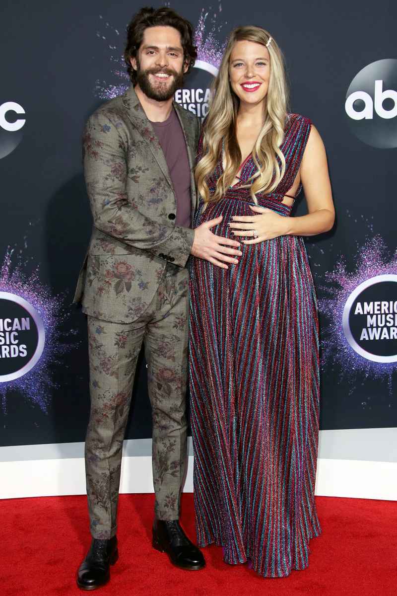 Thomas Rhett and Lauren Akins Hottest Couples AMAs 2019