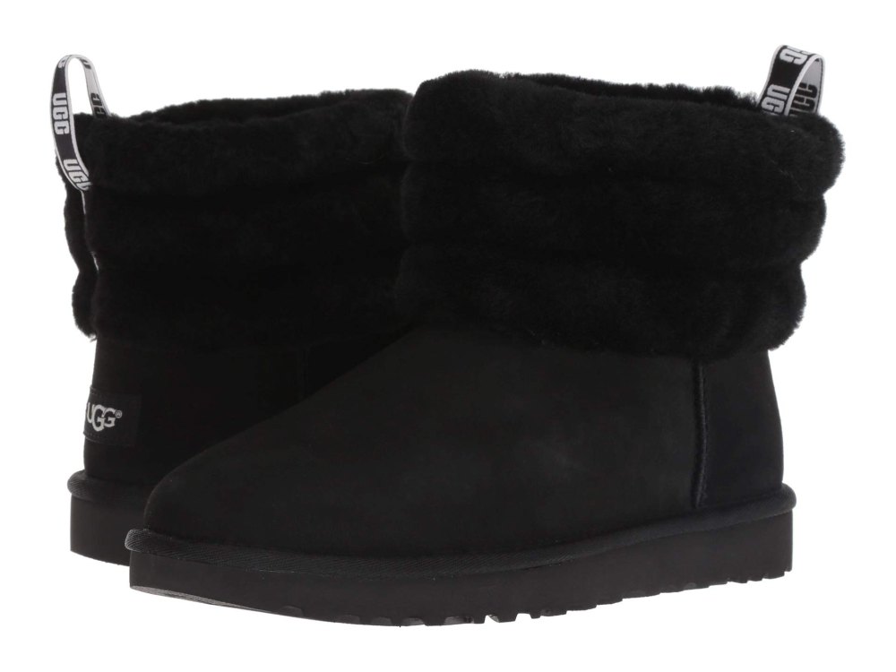 UGG Fluff Mini Quilted (Black)