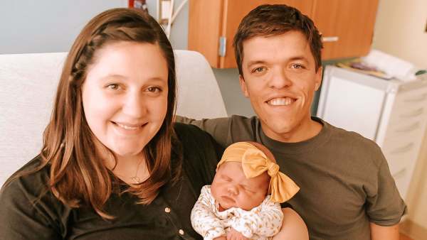Zach Roloff and Tori Roloff Hold Newborn Baby Lilah Ray Roloff