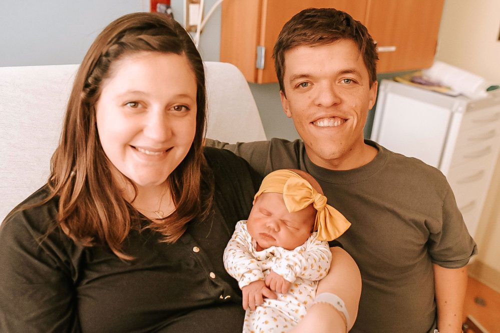 Zach Roloff and Tori Roloff Hold Newborn Baby Lilah Ray Roloff