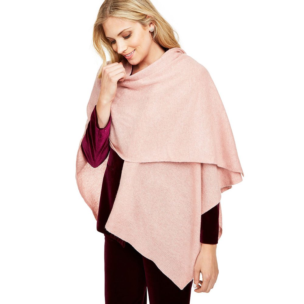 Charter Club Solid Cashmere Wrap