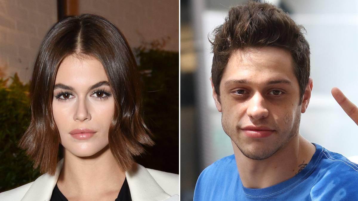 Kaia Gerber Buys a Confetti Cake for Pete Davidson’s 26th Birthday