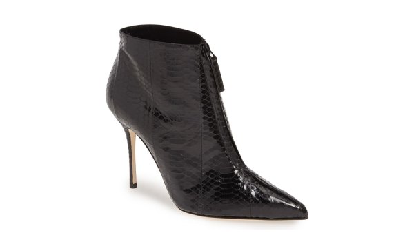 Manolo Blahnik Ifima Front Zip Bootie
