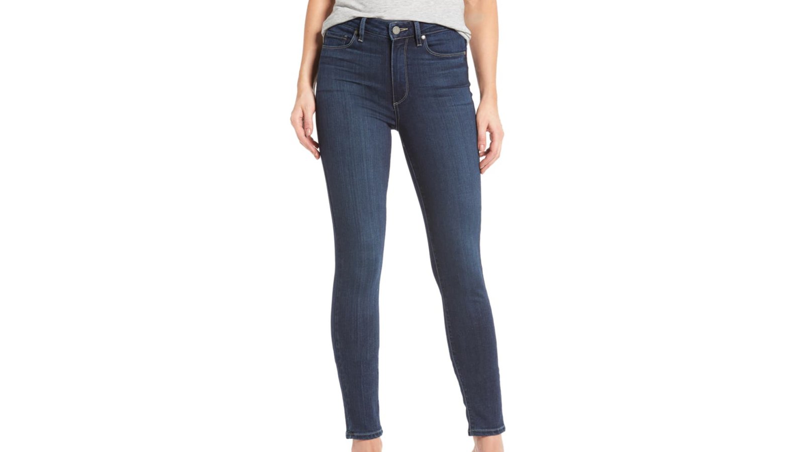 PAIGE Transcend - Hoxton High Waist Ankle Skinny Jeans