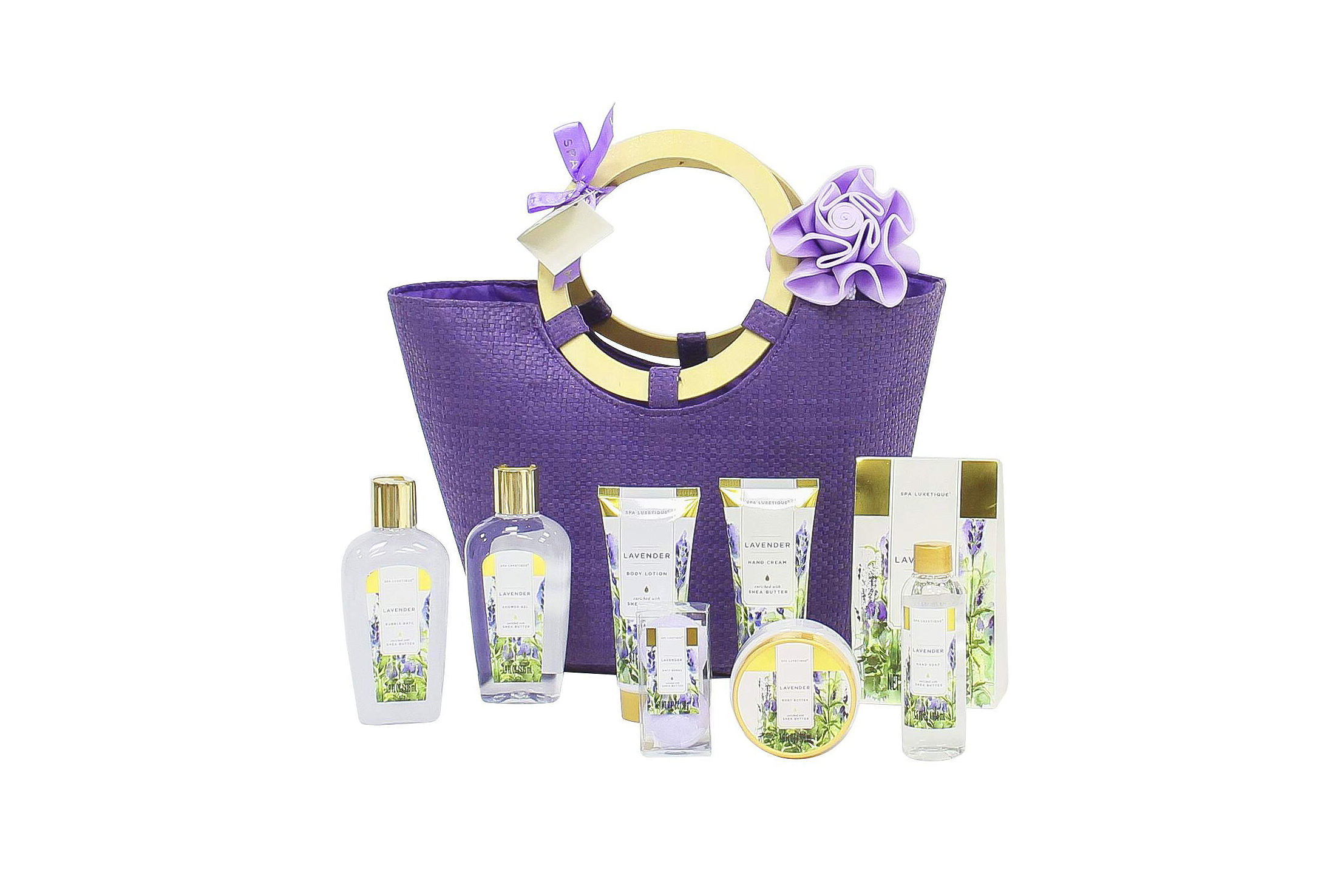 Spa Luxetique 10-Piece Spa Gift Basket