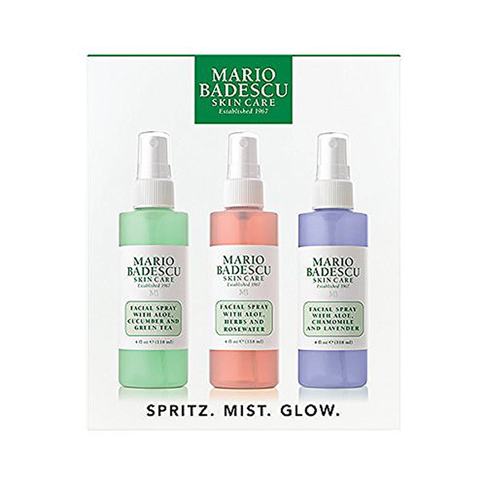 Mario Badescu Spritz Mist and Glow Facial Spray Collection