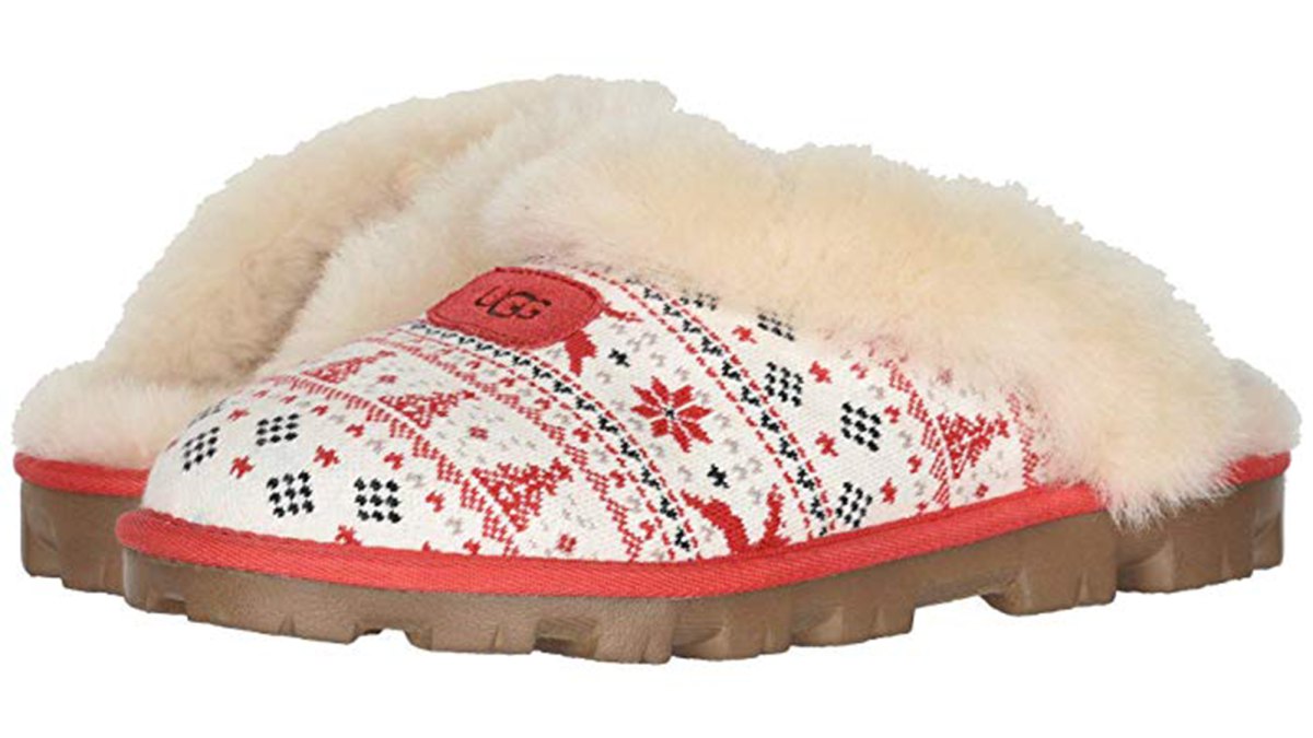 UGG Zappos 20th x Holiday Sweater Slipper