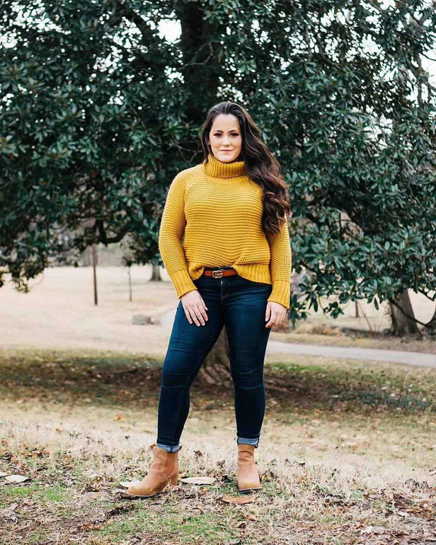 Jenelle Evans in a Yellow Sweater Nathan Griffith Sends Jenelle Evans Sweet Birthday Message Amid David Eason Divorce