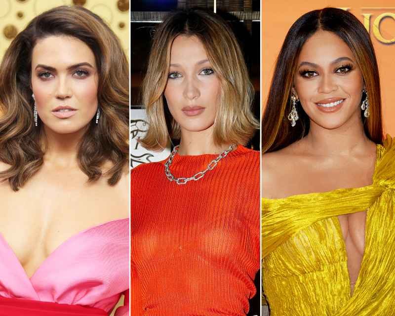2019 Hair Trends - Shiny Caramel Highlights