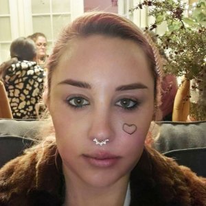 Amanda Bynes Posts NYE Instagram Selfie Featuring What Could Be a Heart-Shaped Tattoo on Her Face