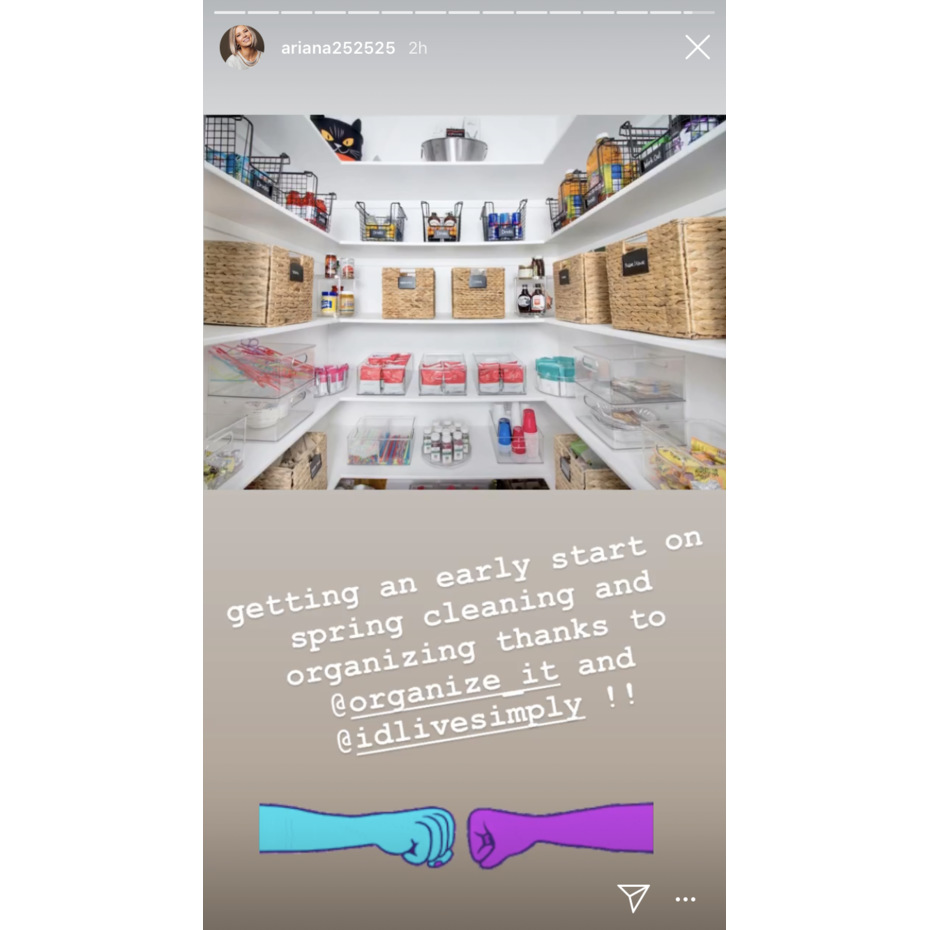Ariana Madix pantry