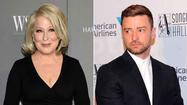 Bette Midler Weighs In on Justin Timberlake PDA Photos PDA Photos