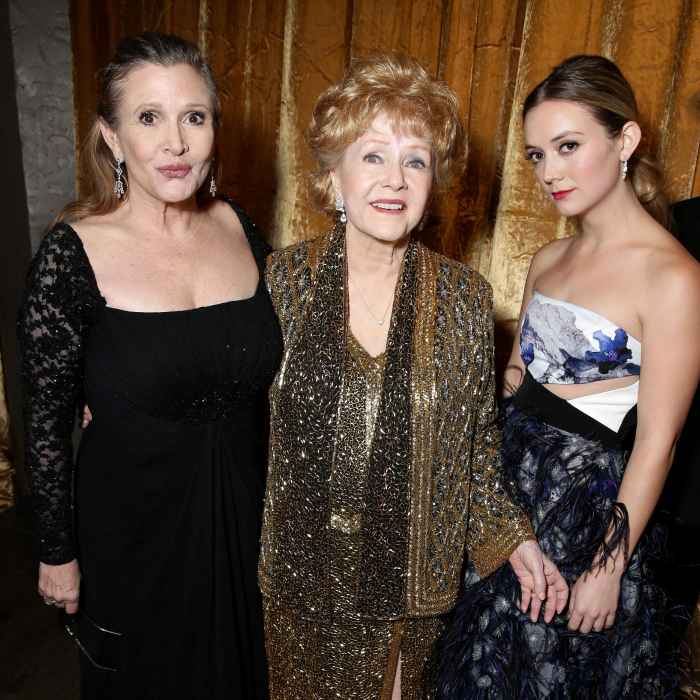 Billie Lourd Posts Emotional Christmas Tribute to Late Mom Carrie Fisher and Grandma Debbie Reynolds