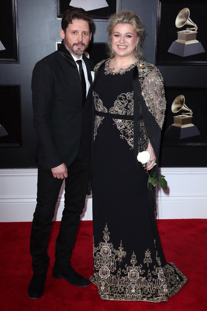 Brandon Blackstock and Kelly Clarkson 60th Annual Grammy Awards Christmas Present