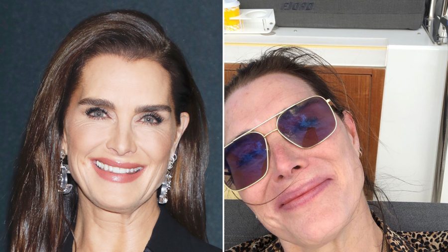 Brooke Shields Makeup-Free Instagram