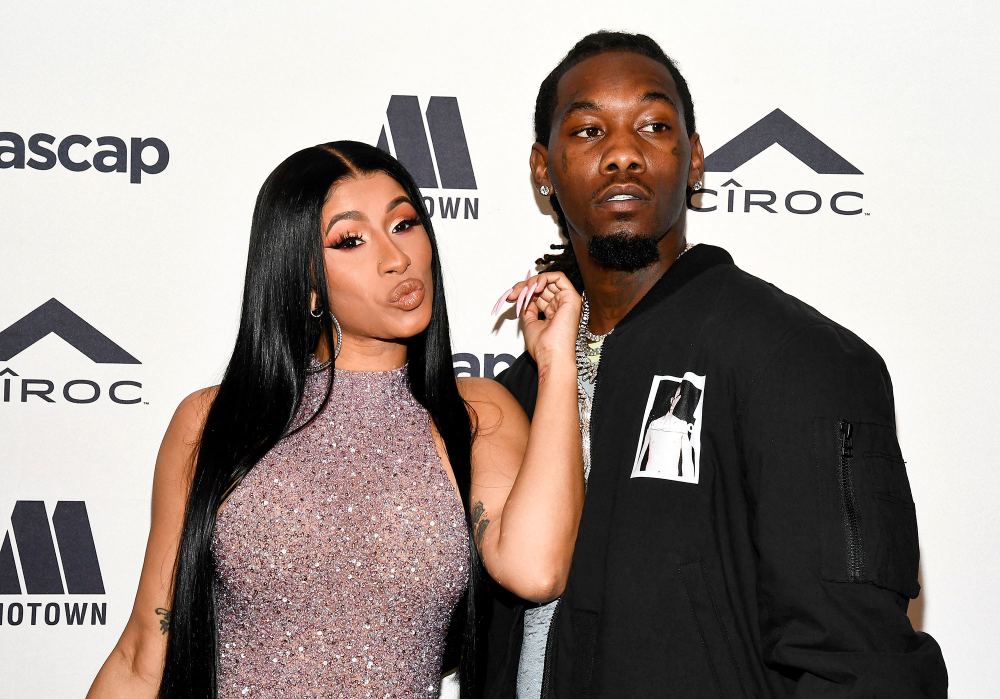 Cardi B and Offset ASCAP Rhythm & Soul Awards