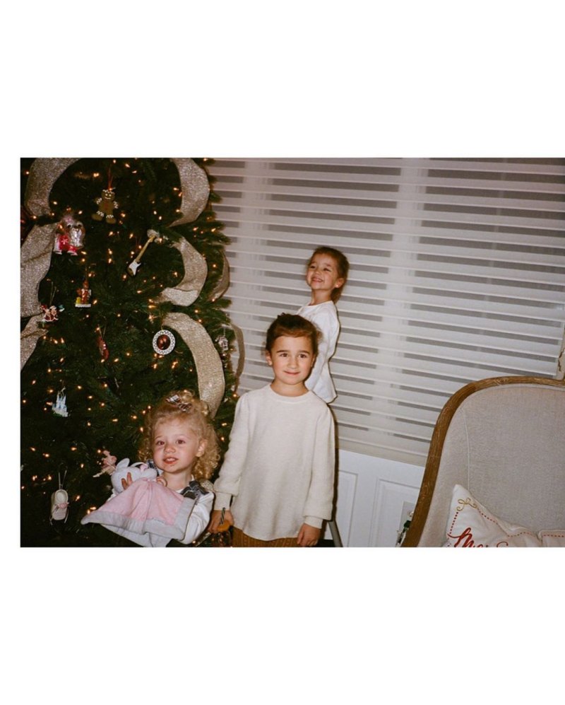 Celebrities Picking and Decorating Christmas Trees With Their Kids Kevin Jonas and Danielle Jonas