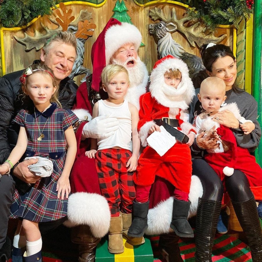 Celebrities Share Kids' Santa Pics