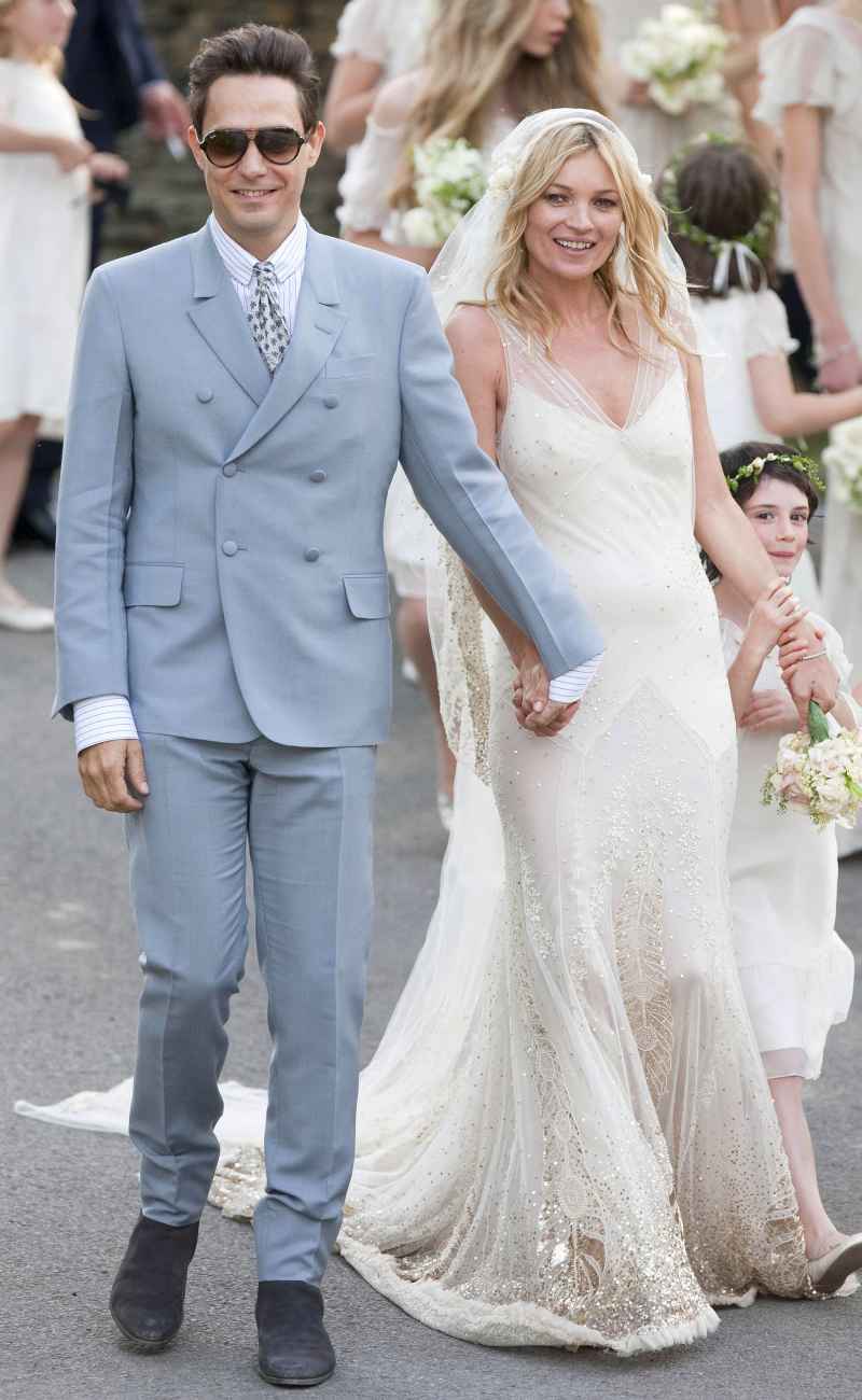 Best Celebrity Wedding Dresses of the Decade - Kate Moss