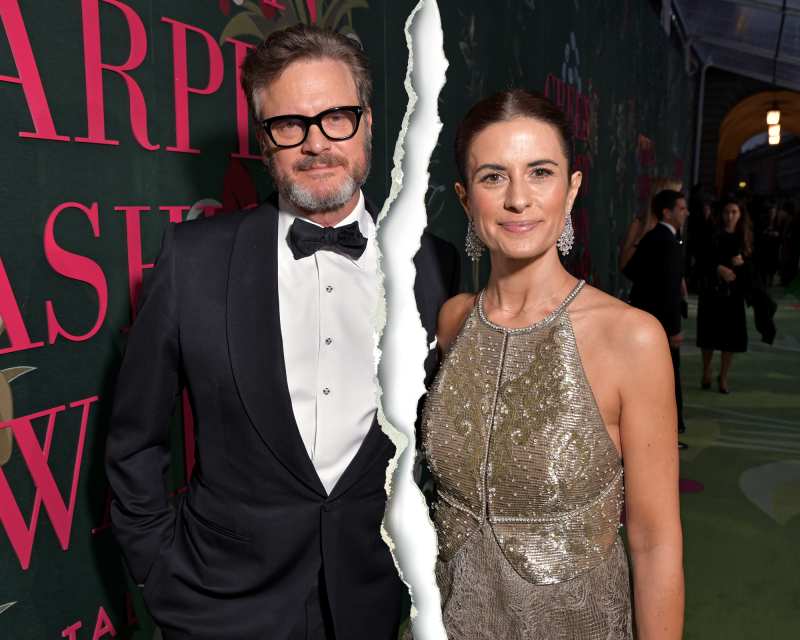 Colin Firth and Livia Giuggioli Split