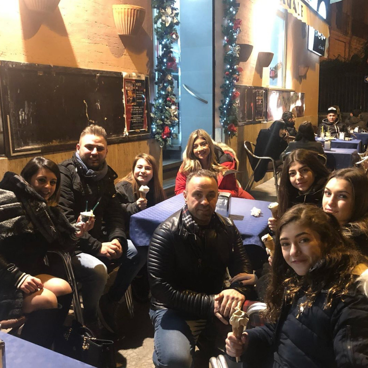 Daughters Went to Italy With Joe Giudice