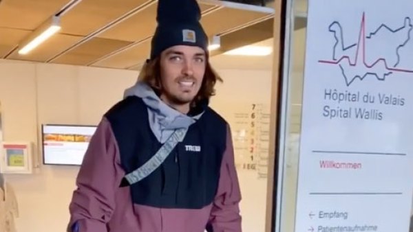 Dean Unglert and Caelynn Miller-Keyes Reunite As He Leaves Hospital After Skiing Accident in Switzerland