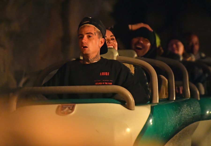 Demi Lovato and Austin Wilson Have a Date Night at Disneyland