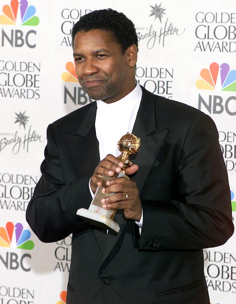 Denzel Washington 57th Golden Globe Awards 2000