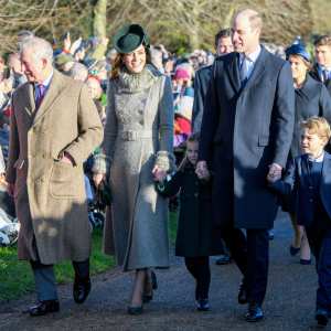 Duchess Kate! Prince William! See the Royal Family Walk Into Christmas Day Service: Pics!
