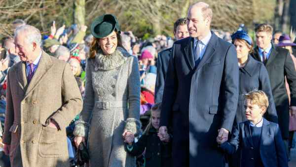 Duchess Kate! Prince William! See the Royal Family Walk Into Christmas Day Service: Pics!