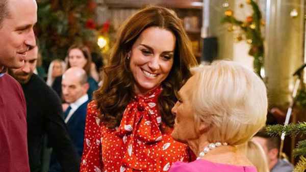 Duchess Kate Wears the Queen's Earrings