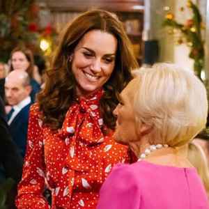 Duchess Kate Wears the Queen's Earrings