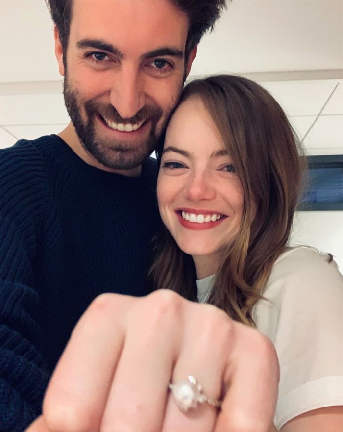 Emma Stone Engagement Ring