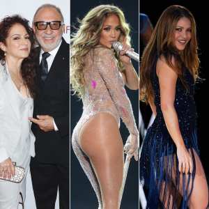 Gloria and Emilio Estefan 'Proud' of Jennifer Lopez, Shakira Before Super Bowl