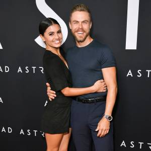 Hayley Erbert and Derek Hough Ad Astra Premiere